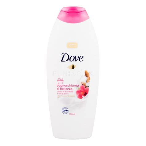 Dove Caring Bath Almond Cream With Hibiscus Pena Do Kúpeľa Pre ženy 700