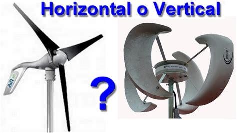 Diferencias entre turbinas eólicas horizontales y verticales
