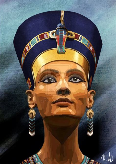 Nefertiti By Cdgrafik On Deviantart In 2023 Nefertiti Egypt Art Africa Art