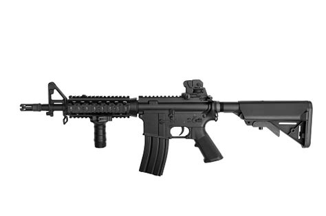 Us Army Waffe M4a1 Carbine Isoliert Auf Weißem Hintergrund Special