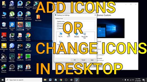 How To Add Desktop Icons In Windows Zohal Images Gambaran