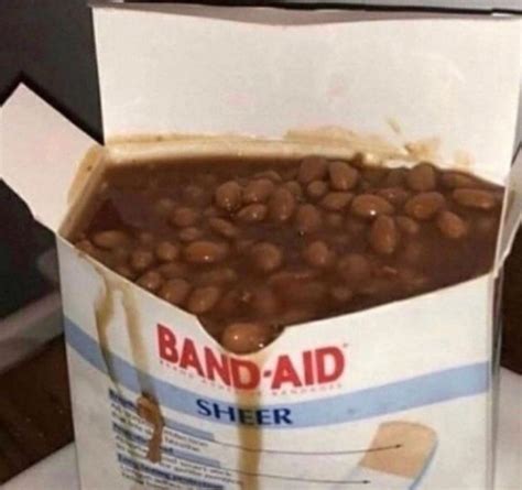Instagram Post By Snapchat E Zaf May 19 2020 At 9 20pm Utc Beans Image Weird Food Band Aid