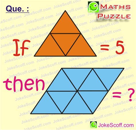Each link below points to a printable pdf sheet which also has an answer sheet attached. *Superb Maths Puzzles - For WhatsApp Puzzles - JokeScoff