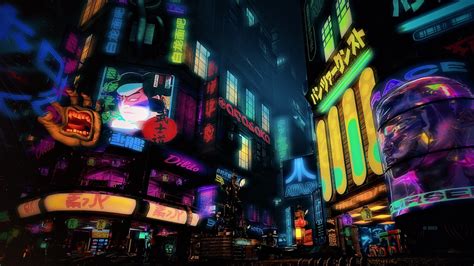 The City At Night Location Blade Runner Future Noir Azura