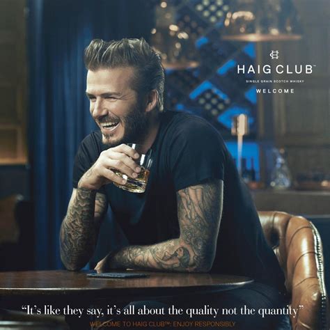 Diageo David Beckham Launcht Eigene Whiskymarke Haig Club