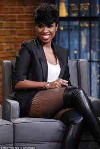 Jennifer Hudson In Fishnets And Thigh High Boots As She Promotes Album
