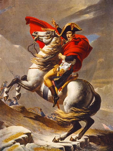 Napoleon bonaparte (august 15, 1769 to may 5, 1821), also known as napoleon i, was a military general and the first emperor of france. PRINT PAINTING NAPOLEON BONAPARTE EMPEROR FRANCE ALPS ST BERNARD HORSE NOFL0957 | eBay