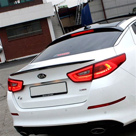 For Kia Optima K5 Spoiler High Quality Abs Material Car Rear Wing