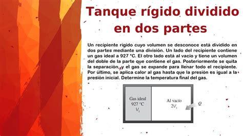 🎈temperatura Final De Un Gas Ideal Ejercicio Resuelto De Gases