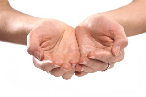 Womens Hands Stock Image Image Of Open Give Female 19154885