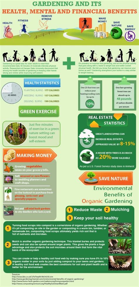 The Benefits Of Gardening Daily Infographicdaily Infographic
