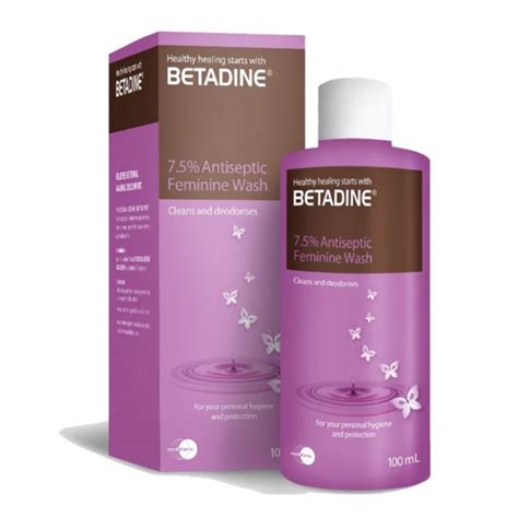 Betadine® Betadine Antiseptic Feminine Wash 100ml Watsons Singapore