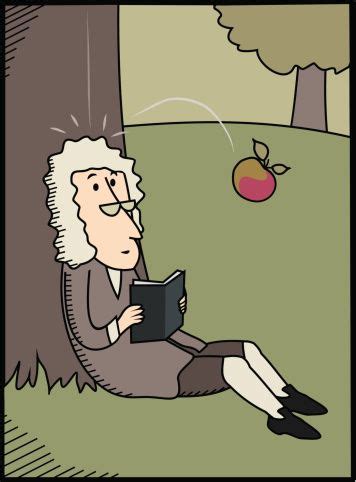 All free download vector graphic image from category people. It is thought that Isaac Newton's theories on gravity were ...