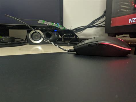 It's still up and running and if it fails, i'll just stick another piece of tape. DIY Mouse Bungee : pcmasterrace