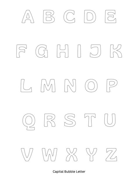Bubble Letters Alphabet Lowercase Birthday Letter - vrogue.co
