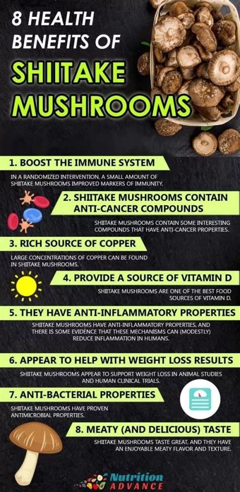 Mushrooms Health Benefits And How To Prepare 20 Infographics