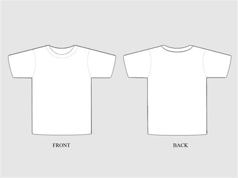 Free T Shirt Template Download Free T Shirt Template Png Images Free