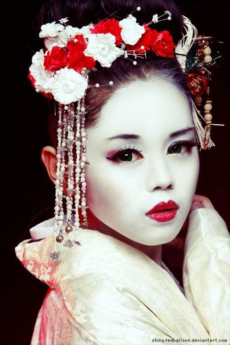 Starrylites Geisha Makeup Geisha Japanese Beauty