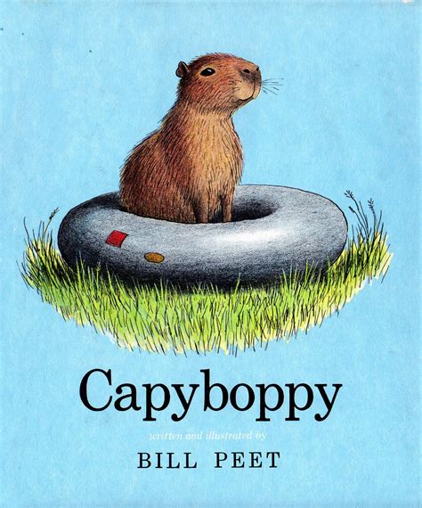 Splog Peets Capyboppy 1 Bill Peet Capybara Illustration