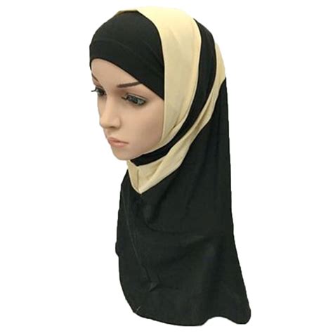 10pcs Muslim Women Girls Hijab Two Pieces Amira Islam Hijab Cap Islamic