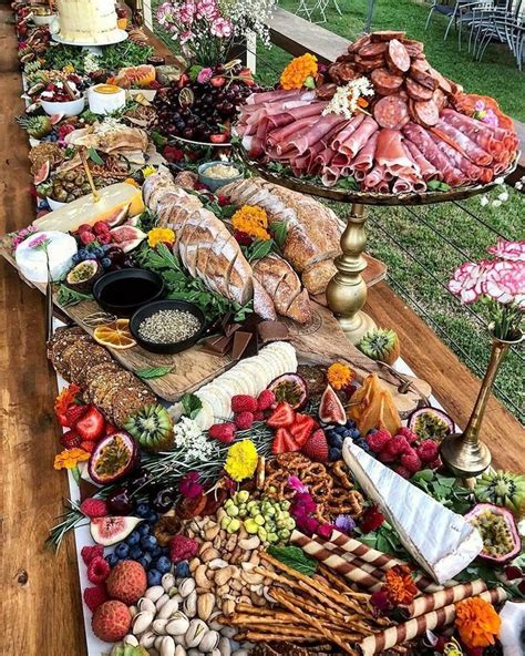 Grazing Tables On Your Wedding Day Chwv Party Food Platters Food
