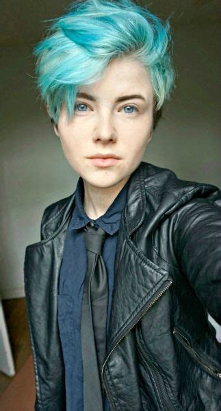 Adding a little volume to a very short cut gives height and is perfect for those who want to fake volume with thin hair. Pin by Fortress 12 on TransMasc | Androgynous hair, Tomboy hairstyles, Short hair styles