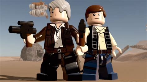 Lego Star Wars The Force Awakens All Han Solo Characters Free Roam