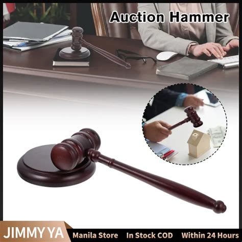 Wooden Court Gavels Fast Auction Hammer Handmade Judge Hammer Courtroom