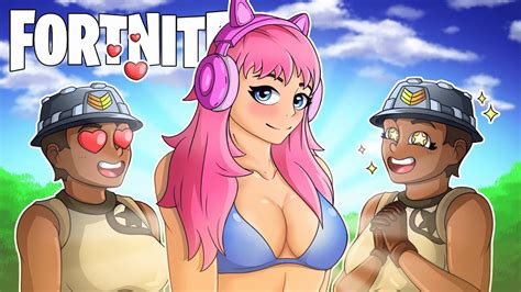 Fortnite But With Hot Gamer Girls 😳🍆💦 Youtube