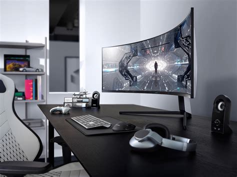 Samsungs Odyssey Curved Gaming Monitors Includes A Huge 49 Inch Qled