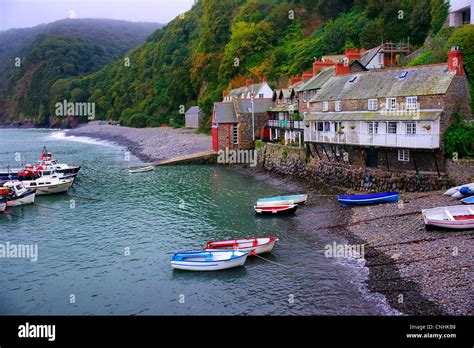 The Beautiful North Devon Town Of Clovelly Stock Photo Alamy