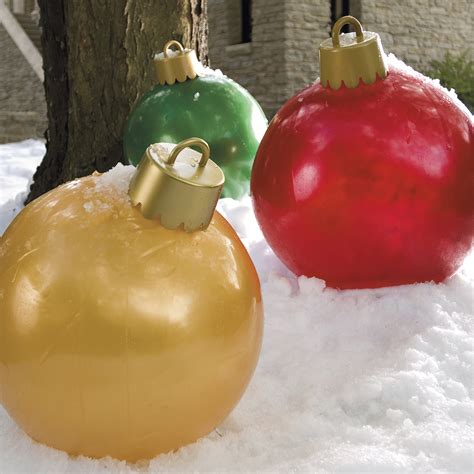Cheap And Easy Outdoor Giant Christmas Ornaments That Are