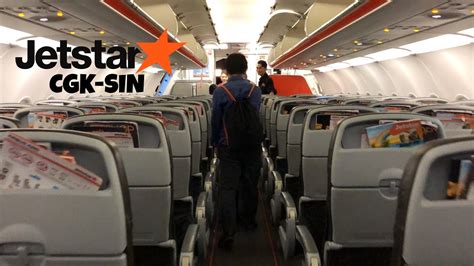 JETSTAR ASIA Flight Experience  Jakarta to Singapore 3K212  YouTube