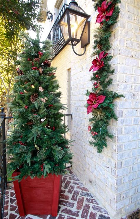 Holiday Tree Planter And Bringing Christmas To The Front