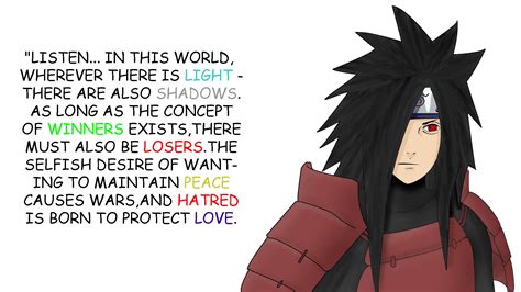 Top 20 Madara Uchiha Quotes Madara Uchiha Anime Quote