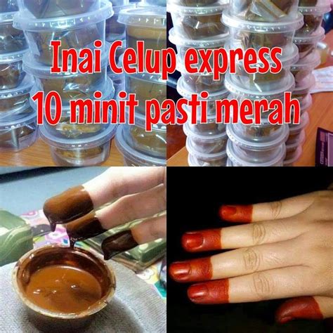 Cara memakai inai yang selanjutnya adalah, cari inspirasi atau gambar yang ingin anda tiru. Cik Bebeq Beauty Shop : INAI CELUP PASTI MERAH ( DELIVERY ...