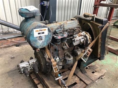 4 Cyl Ford Diesel Engine Cw Hydraulic Pump Malcolm Harrison