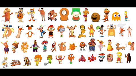Famous Orange Cartoon Characters