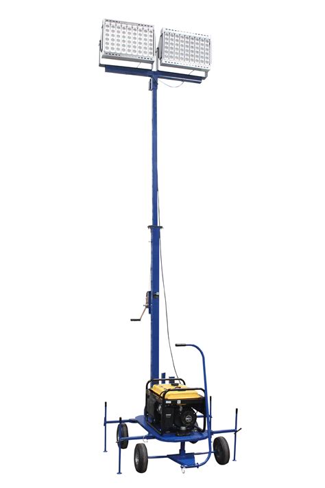 Mini Generator Powered Led Light Tower Released By Larson Electronics