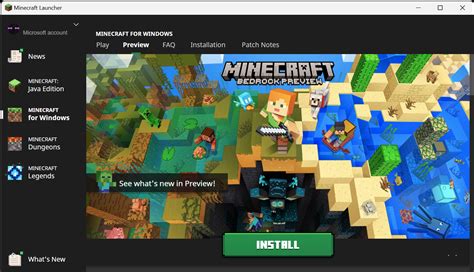 Minecraft Bedrock Editor Installation Microsoft Learn
