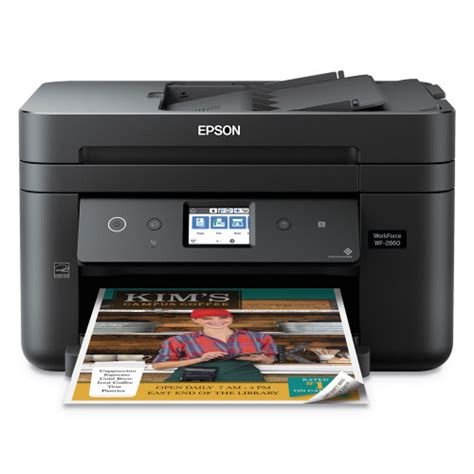 Epson Workforce Wf 2860 Wireless All In One Printer Copy Fax Print Scan C11cg28201