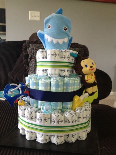 Mini diaper cakes baby gift. DIY Diaper Cake Tutorial with Honest Company Diapers ...