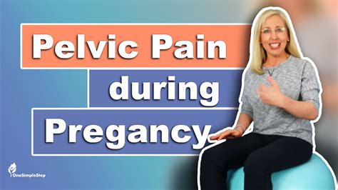 Pelvic Pain During Pregnancy Exercises For Pelvic Pain During Pregnancy Youtube