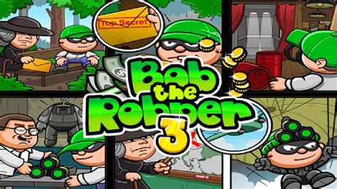 Bob has been hired by the secret service to break into the enemy base! Bob The Robber 3 Game Walkthrough - YouTube