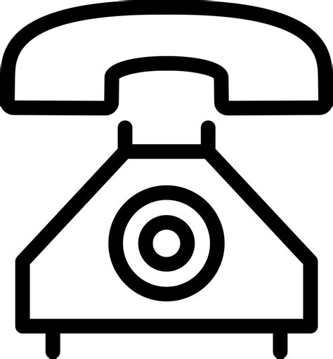 Telephone Svg Png Icon Free Download 85538 Onlinewebfontscom