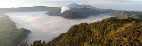 Bromo Tengger Semeru National Park On The Island Of Java