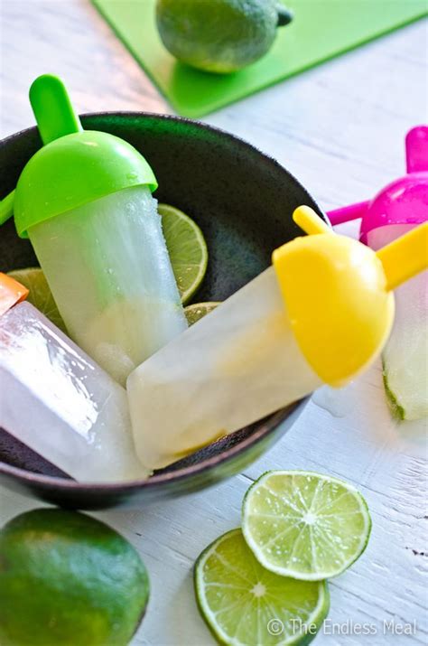 Margarita Popsicles Recipe Healthy Popsicle Recipes Yummy Drinks