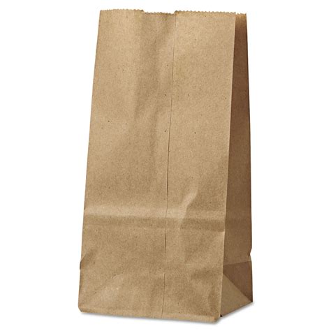 Gen Grocery Paper Bags 30 Lbs Capacity 2 431w X 244d X 788h