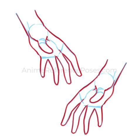 Anime Hands Reference AnnabelJovana
