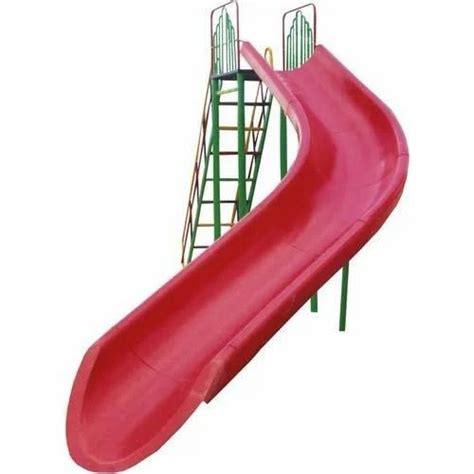 Red Half Round Frp Slide For Playgrounds Outdoor At Rs 65000 In Indore